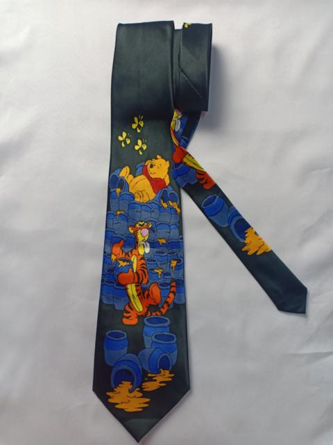 Other Designers Designer - Pooh and Tigger Finomornasco Hand Made Cartoon Neck Tie
