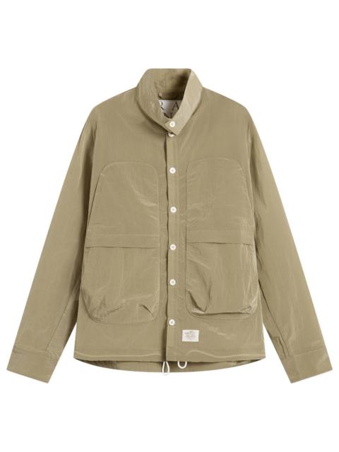 RANRA Ranra Epitome Shiny Nylon Overshirt