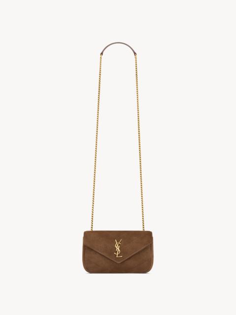 SAINT LAURENT LOULOU MINI IN SUEDE