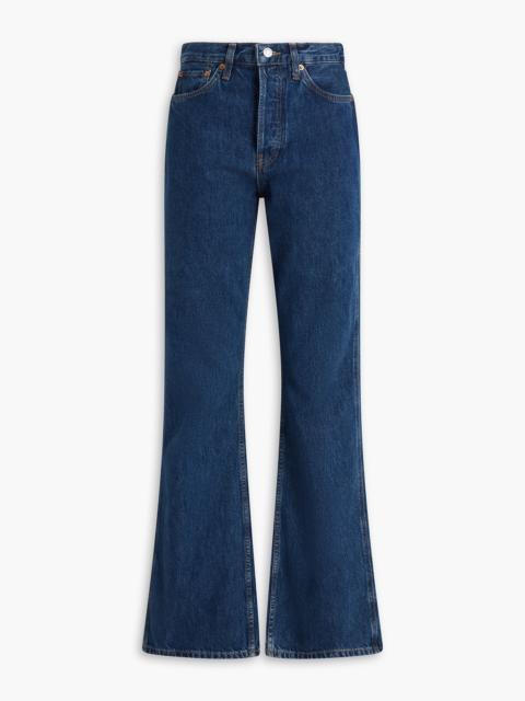 RE/DONE The Riding Jean high-rise flared jeans