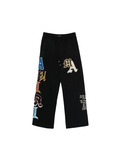 AMIRI Amiri Varsity Patch Sweatpant 'Black'