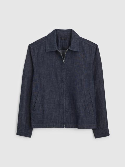 Madewell Zip-Front Jacket in Denim