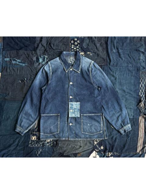 visvim VISVIM 19SS ICT Section Gang Coverall (Dry Denim) – Exhibition Exclusive Distressed Jacket