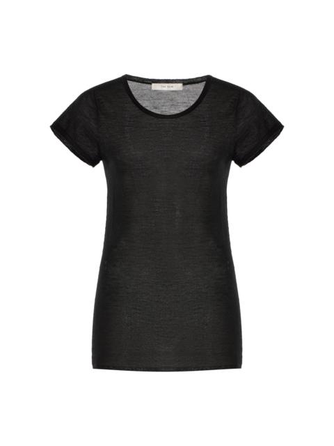 The Row Keyla Cashmere Tee black