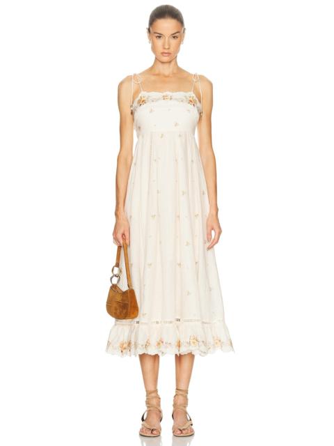 Zimmermann Patience Cami Midi Dress