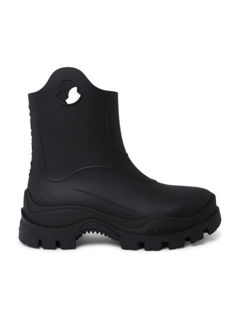 'misty' Black Pvc Rain Boots