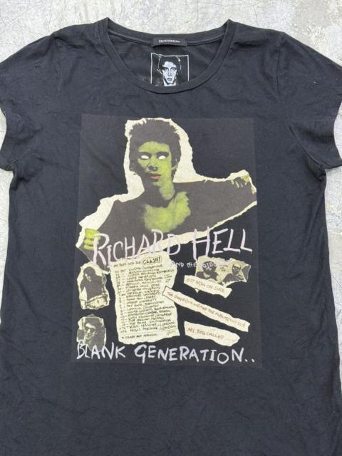 Hysteric Glamour Hysteric Glamour x Richard Hell Blank Generation Tee