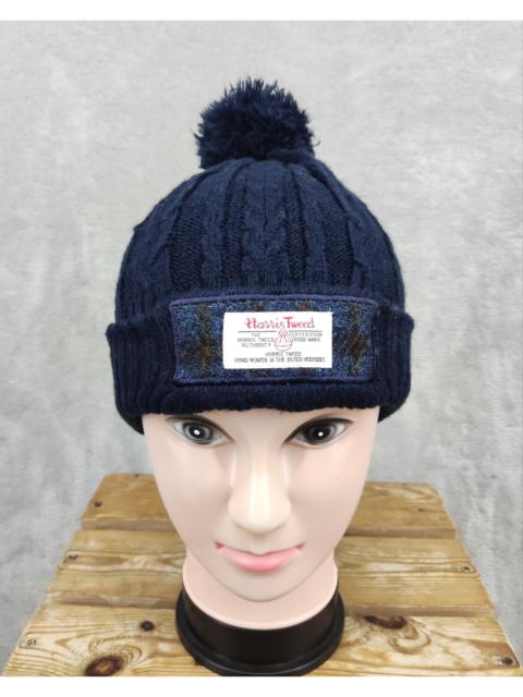 Other Designers Vintage Harris Tweed Beanie Hat