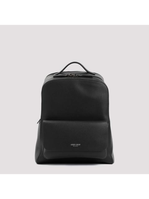 GIORGIO ARMANI Giorgio Armani Leather Backpack