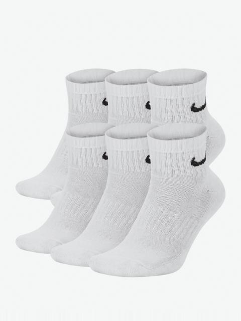 Nike Nike Everyday Cushioned Training Ankle Socks (6 Pairs)
