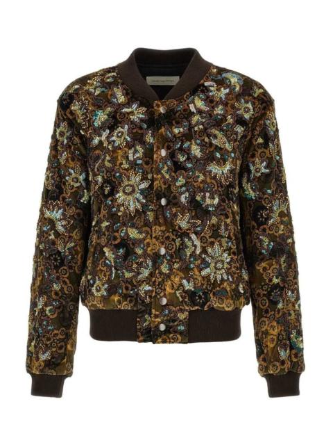Dries Van Noten Dries Van Noten Men Dries Van Noten Valtor Embellished Bomber Jacket