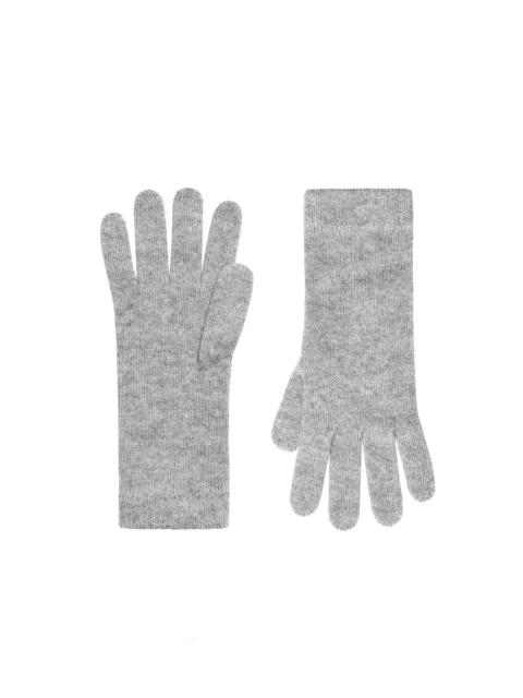 PANGAIA Cashmere Short Cuff Gloves - Grey Marl