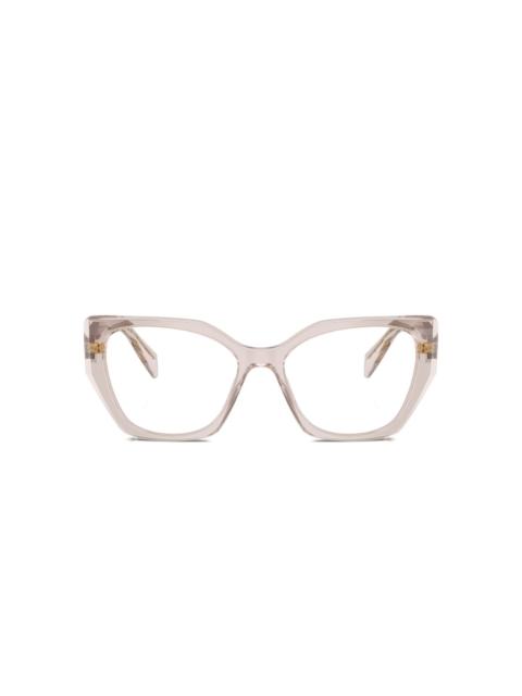 Prada geometric glasses