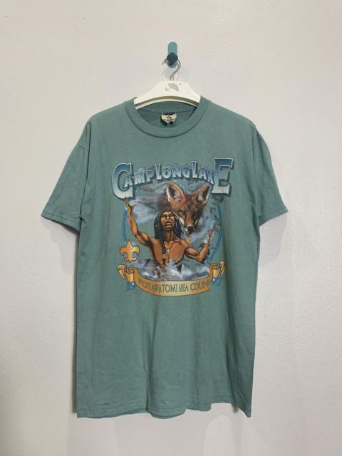 Streetwear - Vintage 1997 Boy scout america CAMP LONG LAKE T-shirt
