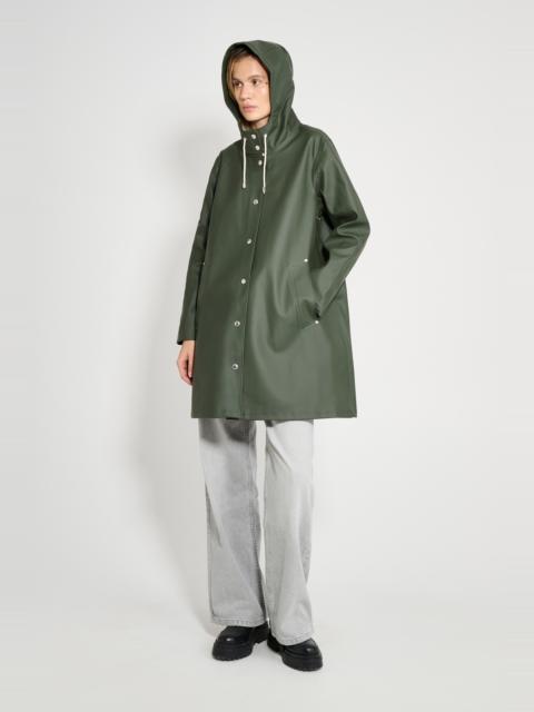 Stutterheim Women's Green Raincoat - Mosebacke