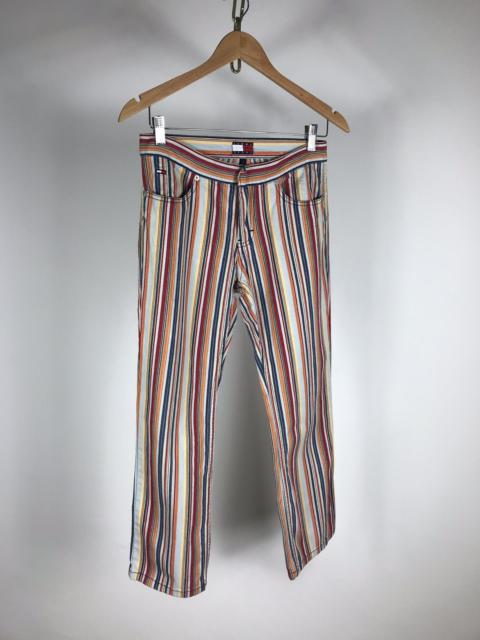 Other Designers Tommy Hilfiger Stripes Colourful Pants