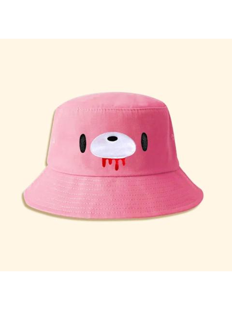 Japanese Cartoon Cute Y2K Anime Gloomy Bear Print Fisherman Panama Hat Pink Bonnet Cap Beanie