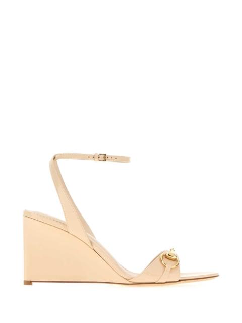 GUCCI Gucci Women Ivory Leather Sandals