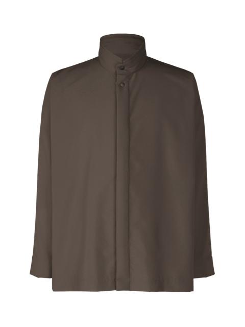 ISSEY MIYAKE PADDED RIM SHIRT
