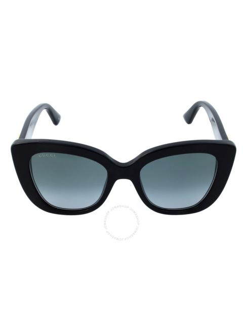 GUCCI Gucci Grey Butterfly Ladies Sunglasses GG0327S 001 52