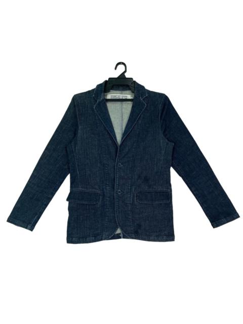 Other Designers Vtg 90s DENIME japan indigo blue denim jacket