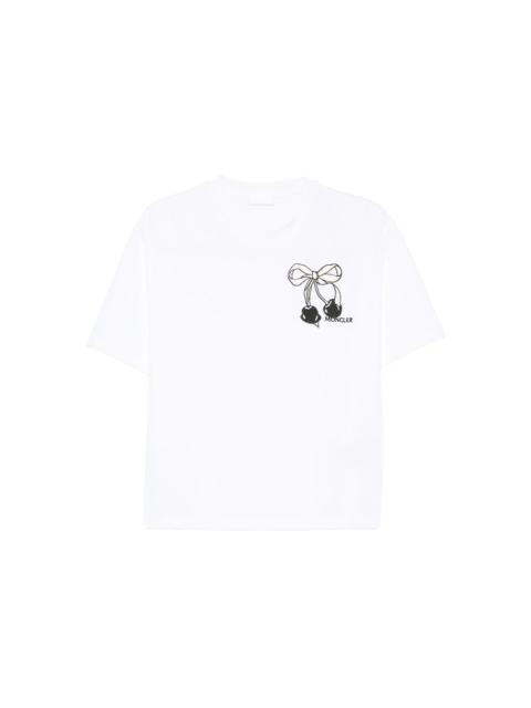 Moncler Moncler White Tops - T-Shirts & Jerseys Women