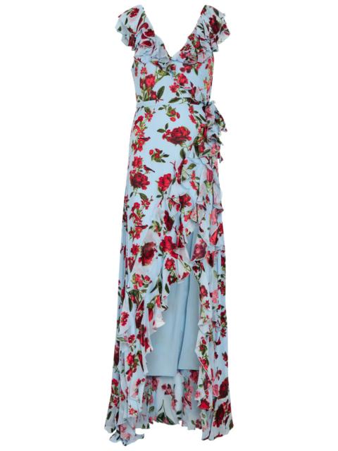 alice and olivia sequin floral dress NWT Alice + Olivia Alaina Embellished Sequin Floral Pattern Dress Green 2  $798
