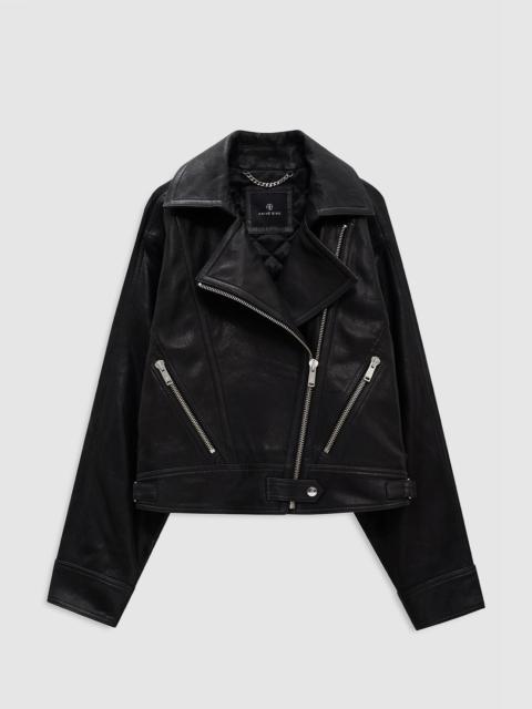 ANINE BING Julie Jacket - Black Leather