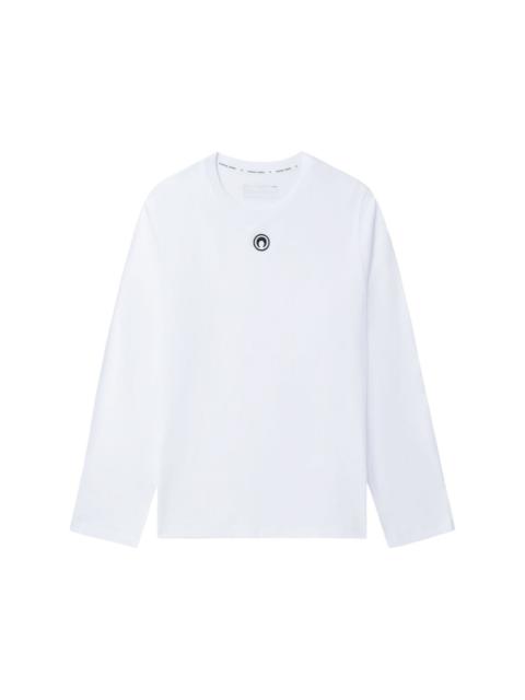 Marine Serre logo-embroidered T-shirt