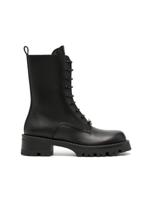 VERSACE Vagabond lace-up army boots