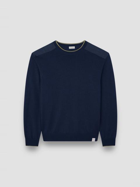 Paul & Shark MERINO EXTRAFINE CREWNECK SWEATER