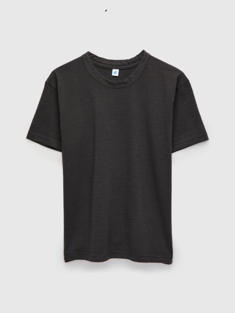 Pure Blue Japan Jersey Slub T-Shirt in Charcoal Grey
