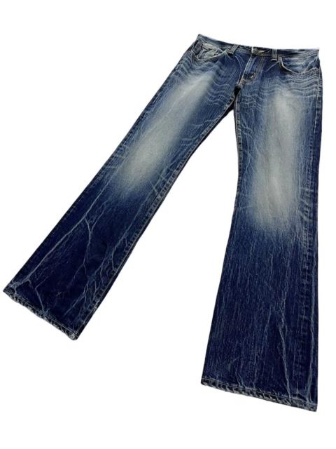 Other Designers FLARE EDWIN REBEL VINTAGE Mudmax Blue Punk Lightning Whisker