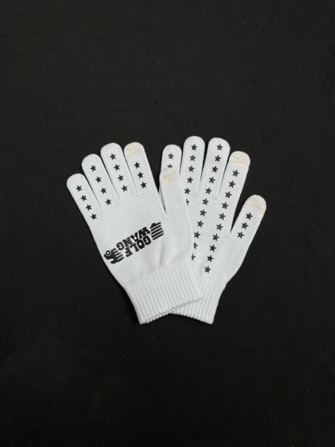 Other Designers Designer - Golf Wang Trucking Knitted Blue Gloves S/M