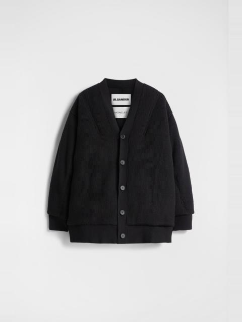 Jil Sander Padded Wool Cardigan