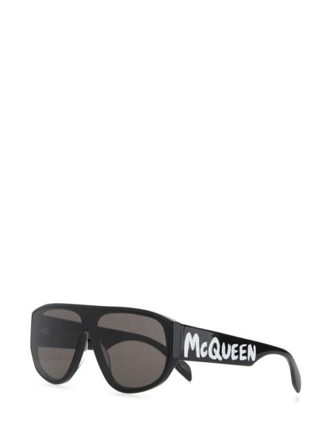 Alexander McQueen Alexander Mcqueen Women Black Acetate Sunglasses