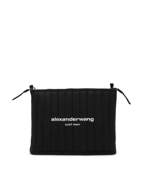 Alexander Wang black nylon tote bag