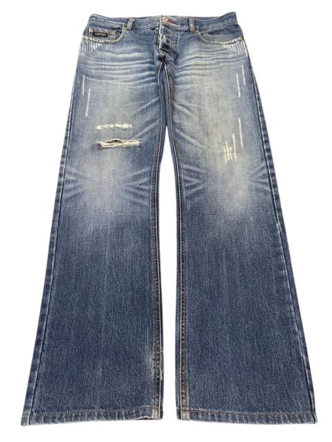 Other Designers Burberry Prorsum - Vintage Burberry Black Label Faded Wash Distress Loose Jeans