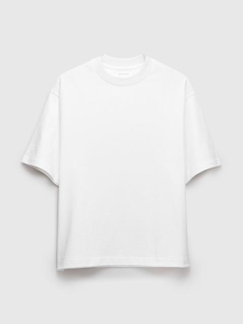 KAPTAIN SUNSHINE Suvin Supima Tube Half Sleeve T-Shirt in Off White