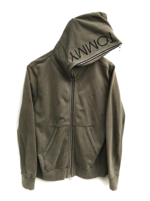 Other Designers Tommy Hilfiger - Tommy Big Logo Hoodie Green Sweatshirt