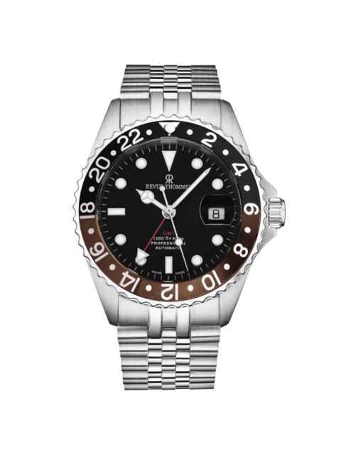 Other Designers Revue Thommen Diver GMT Automatic Black Dial Men's Watch 17572.2239