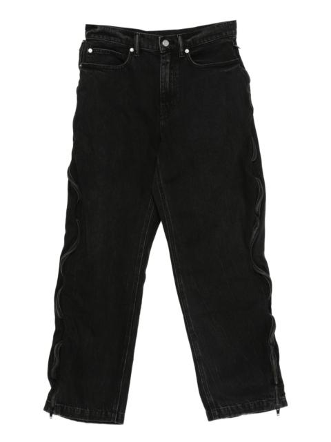 Alexander Wang Curved Zipper Pants