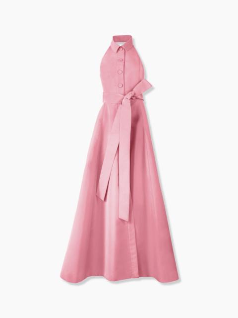 CAROLINA HERRERA Halterneck Gown With Sash
