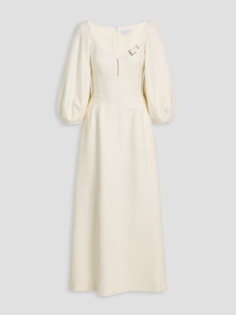 GABRIELA HEARST Madyn sequin-embellished wool-blend midi dress