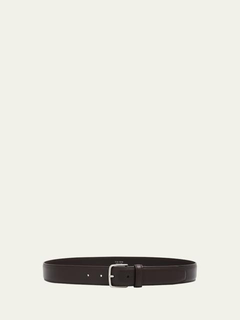 The Row Maxi Classic Leather Belt