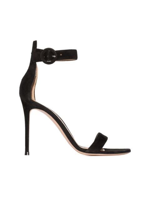 Gianvito Rossi 105mm suede stiletto sandals