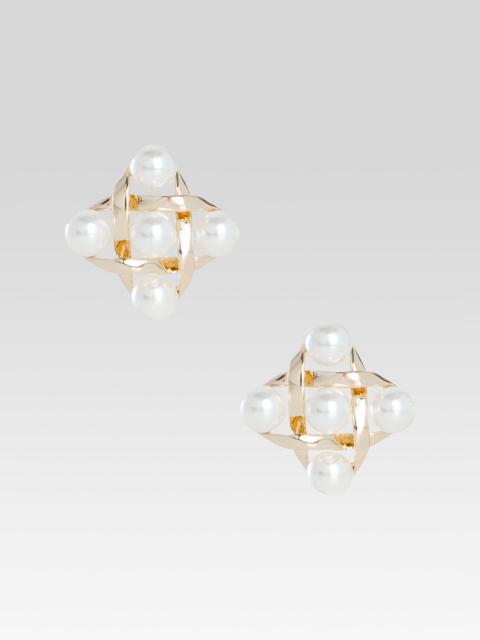 RETROFÊTE HARLOW PEARL EARRING