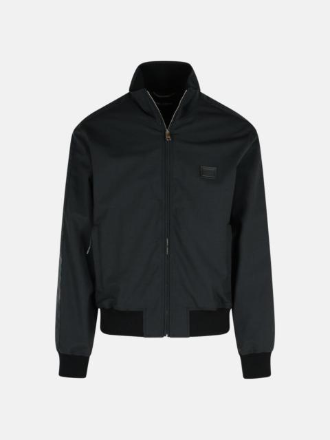 Dolce & Gabbana BLACK WOOL BLEND JACKET