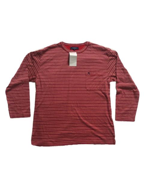 Burberry London Stripes Pocket Tee Long Sleeve Shirt