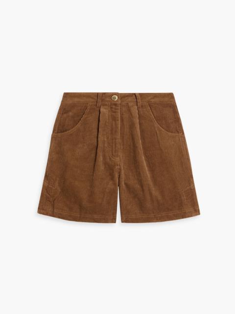 FARM RIO Cotton-corduroy shorts